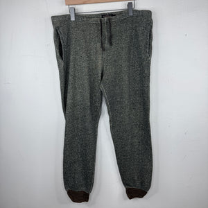 RRL Heather Green Jogger Sweatpants