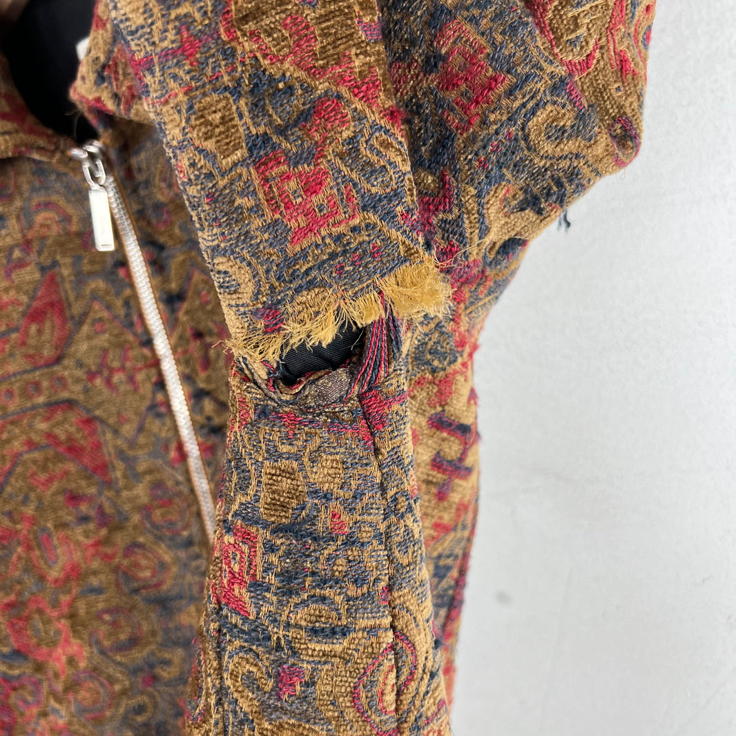 Saint Laurent Marrakech Teddy Tapestry Jacket