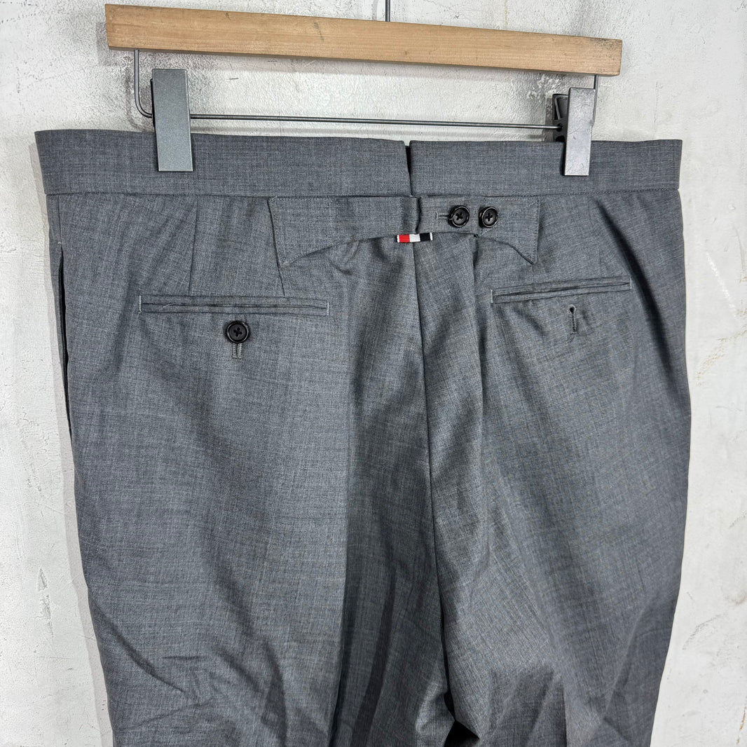 Thom Browne Grey Suiting Trousers