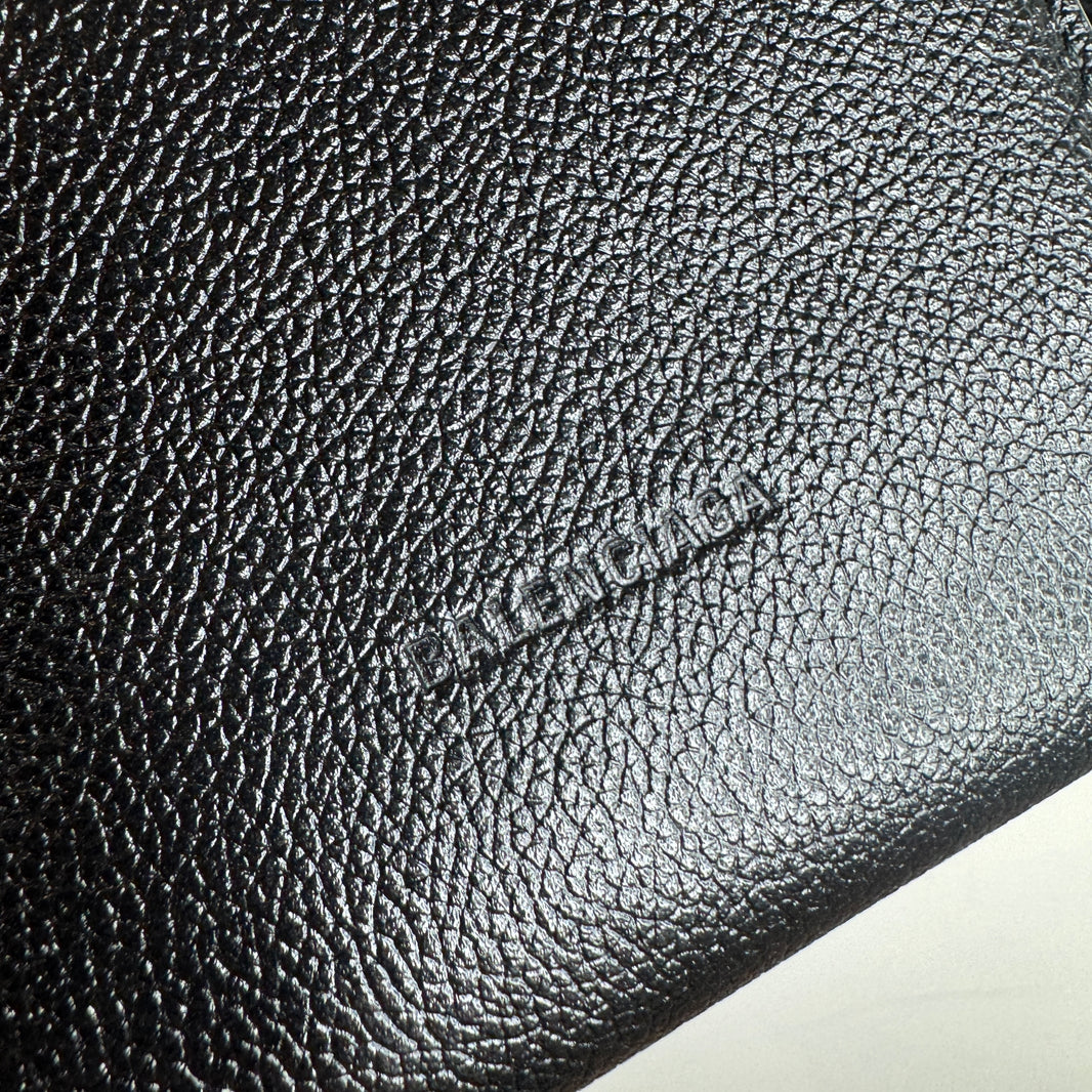 Balenciaga Mini Leather Side Pouch Bag