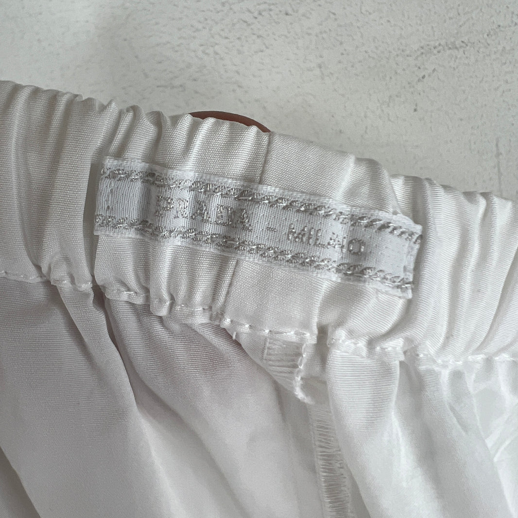 Prada White Invite Pajama Set
