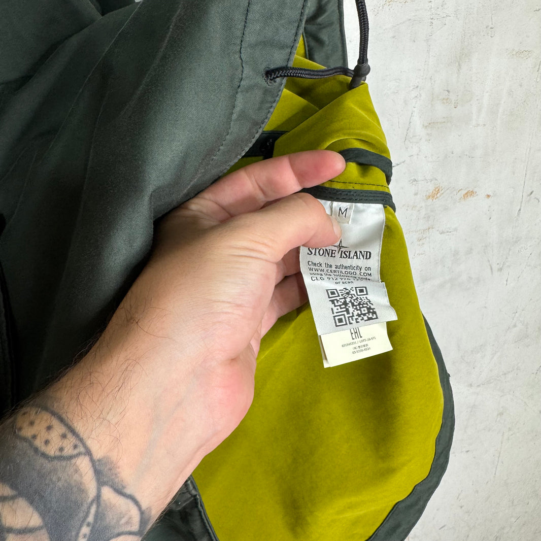 Stone Island Raso Gommato Cargo Flock