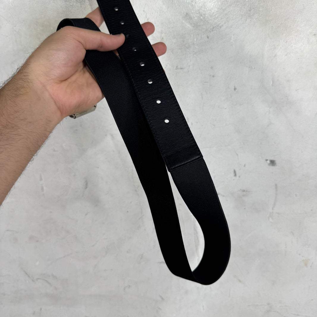 Balenciaga Elastic/Leather Belt