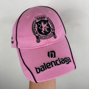 Balenciaga Pink Soccer Hat