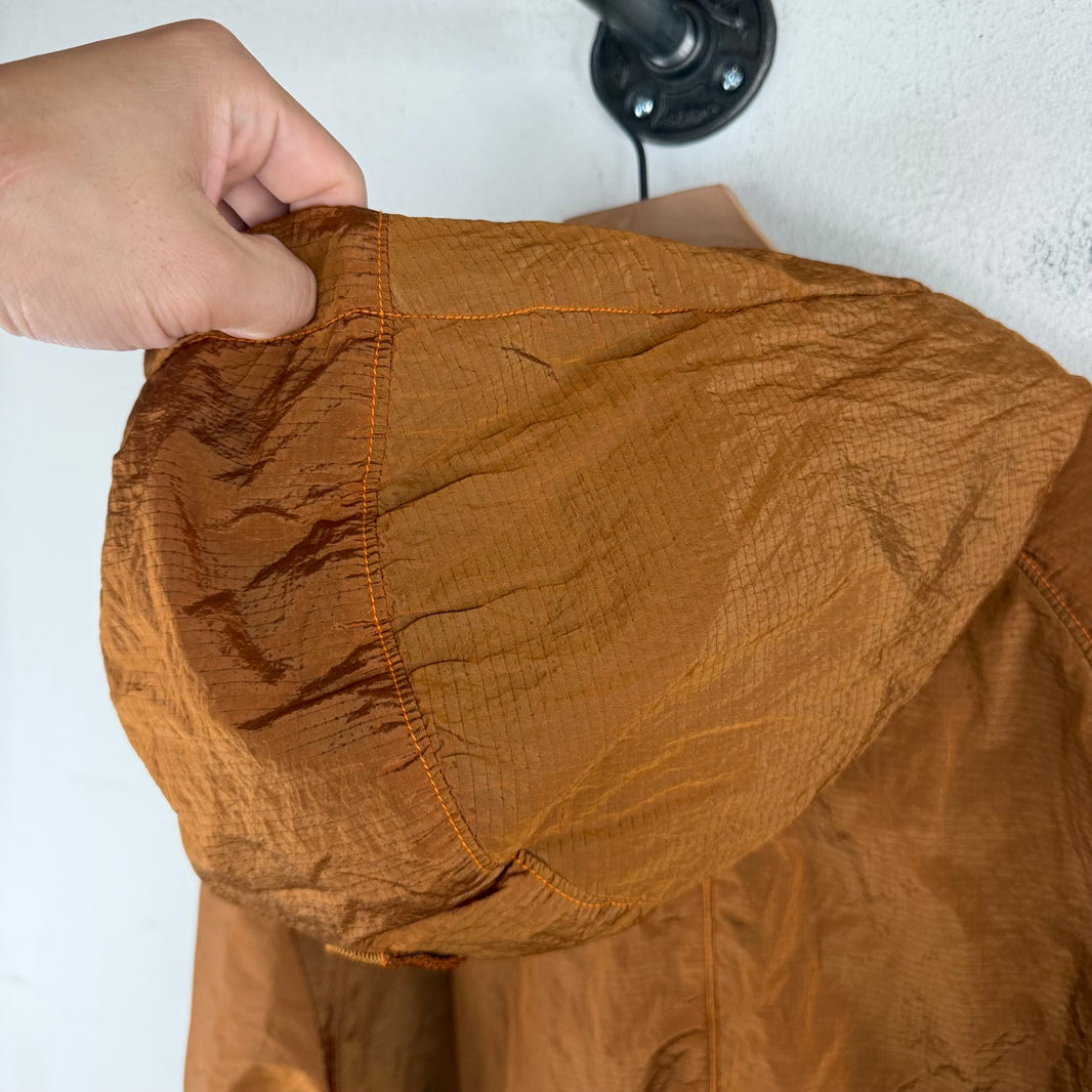 Stone Island Orange Hooded Jacket