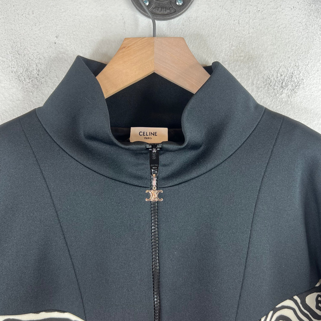 Celine Pink Zebra Track Jacket