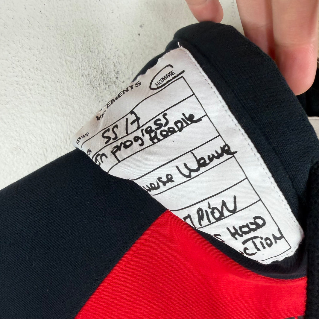 Vetements Champion Antwerp Raglan Hoodie