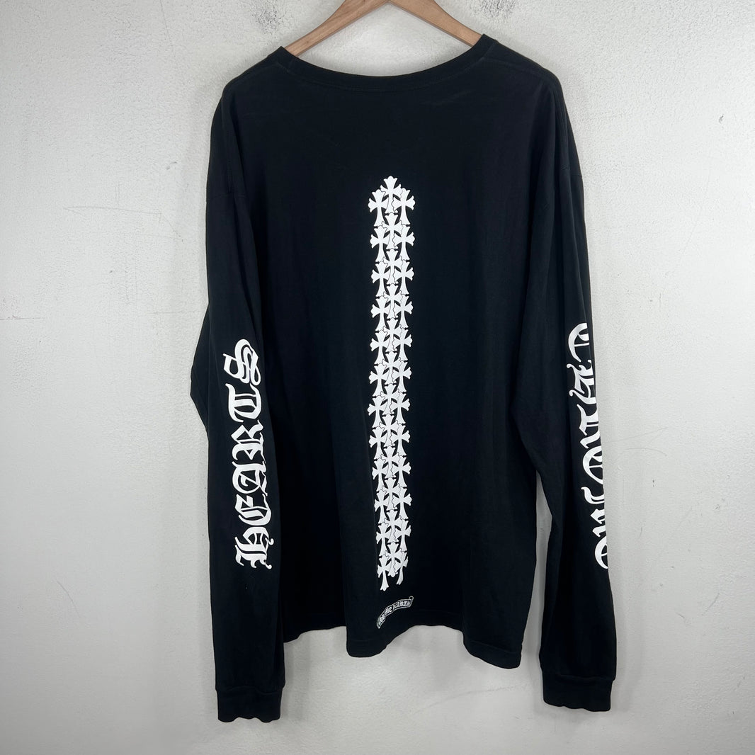 Chrome Hearts Cross Spine L/S T-Shirt