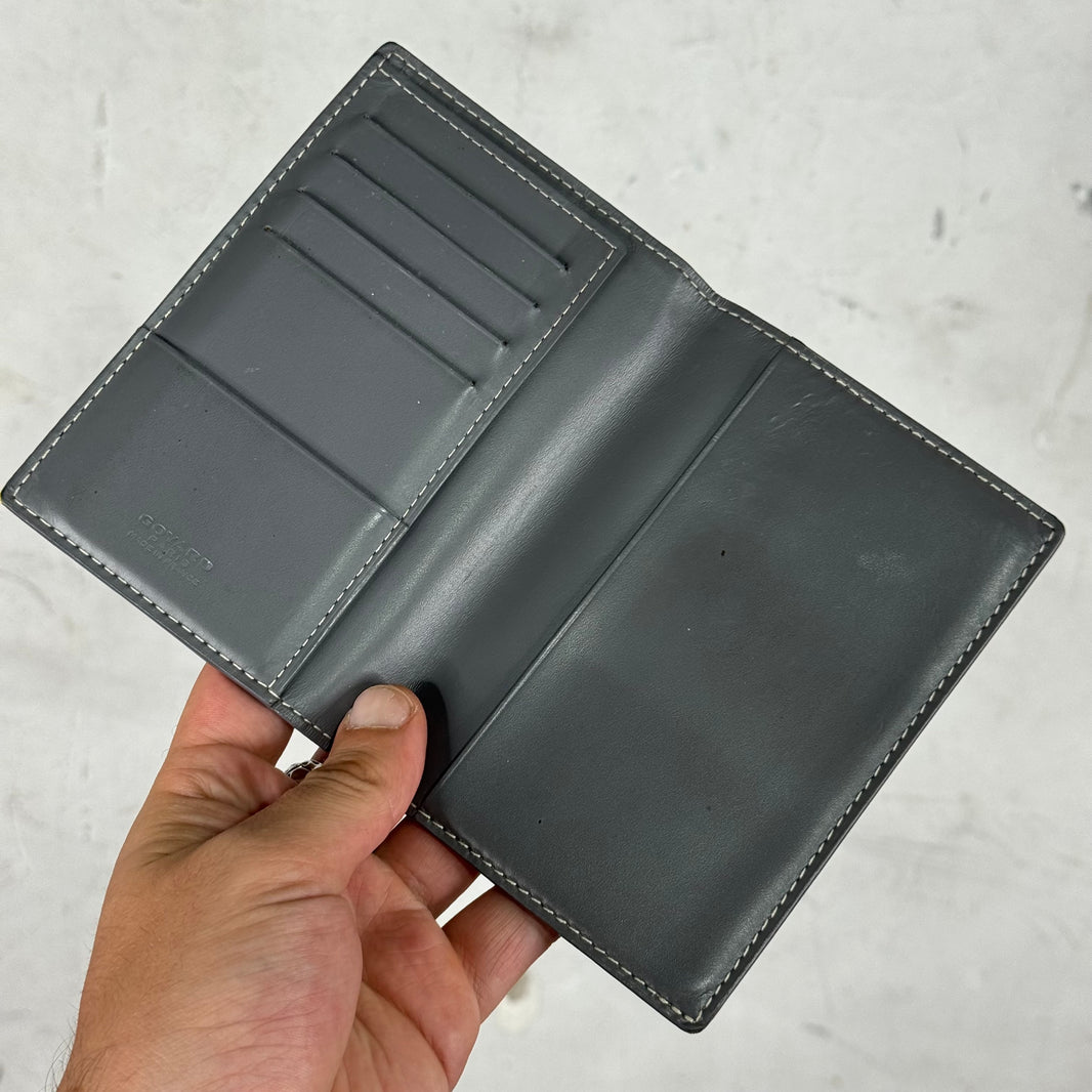 Goyard Grey Passport Holder