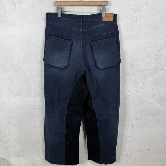 Balenciaga Paneled Baggy Jeans