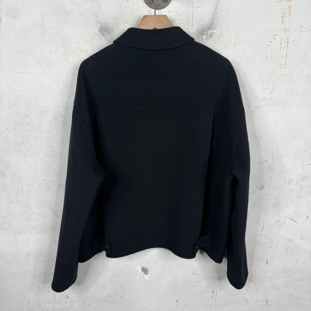 Acne Studios Wool Zipped Trucker Jacket