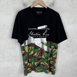 Martine Rose Tape AW Logo Hybrid T-Shirt