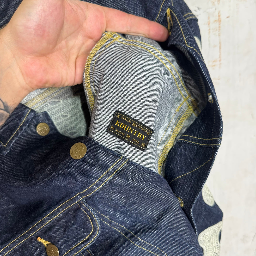 Kapital Bones Denim Trucker Jacket