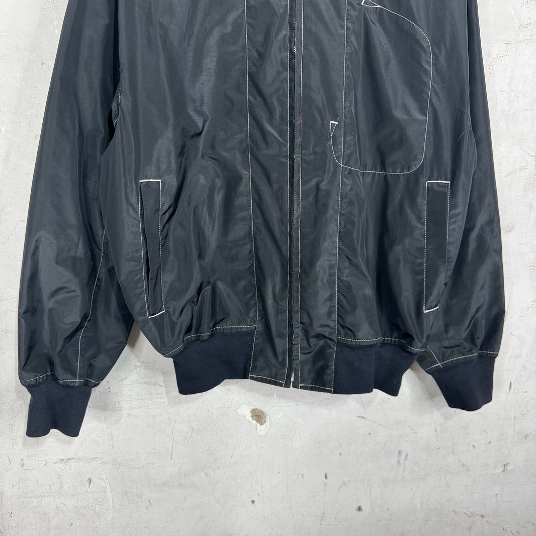 CDG Contrast Stitched Homme Print Jacket
