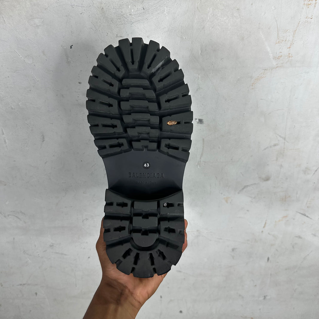 Balenciaga Leather Stomper Boots