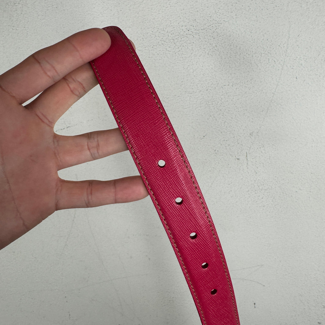 Prada Pink Belt