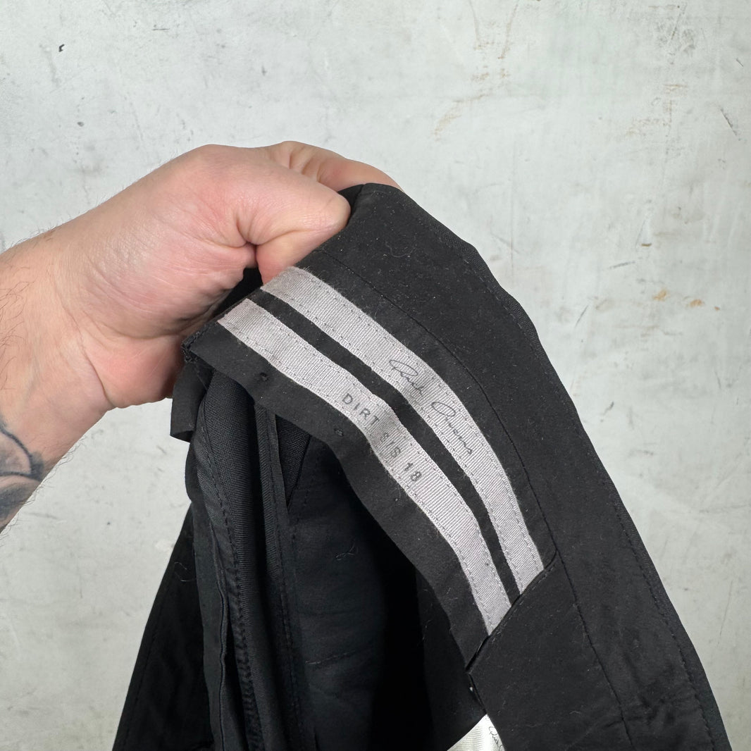 Rick Owens 3/4 Length Black Trousers