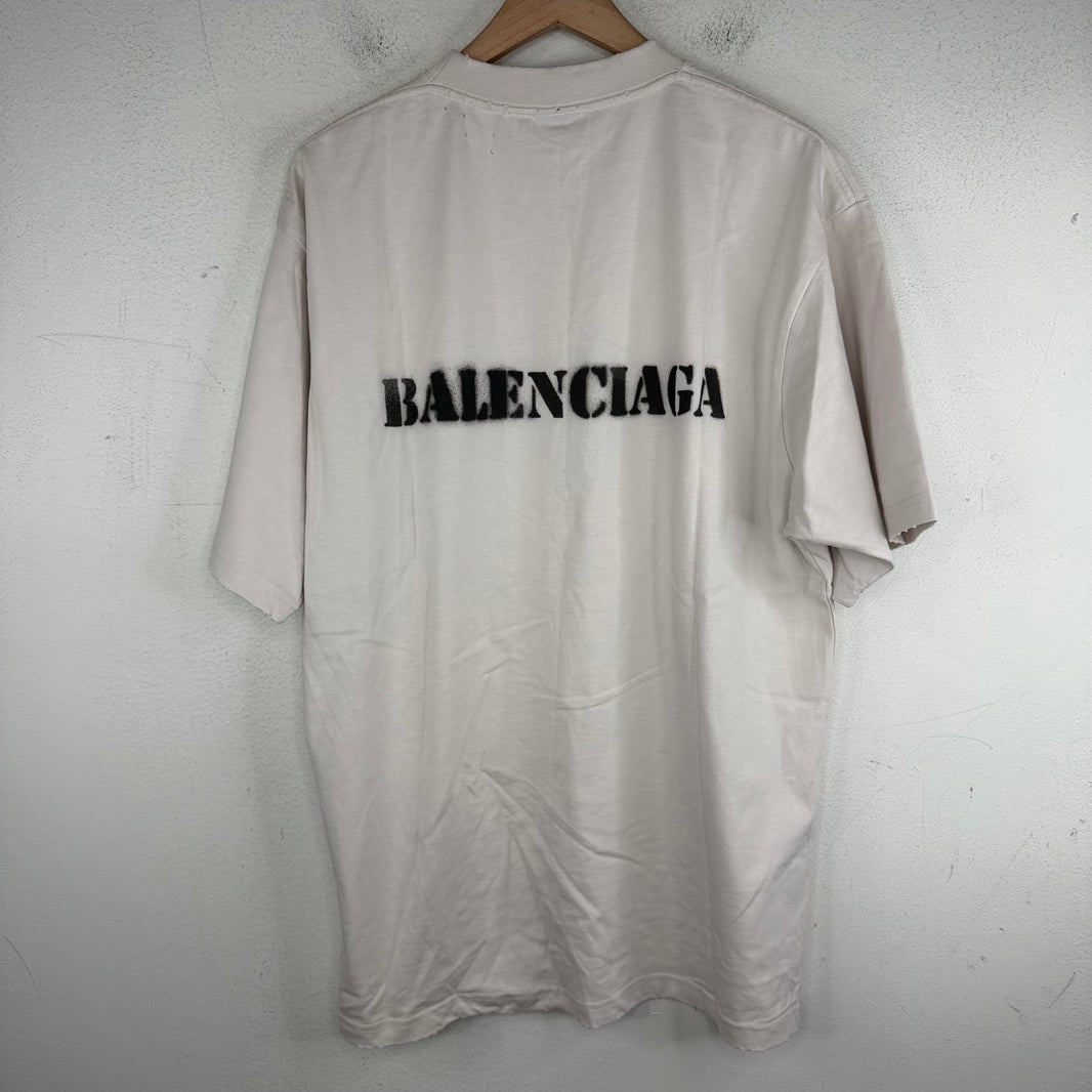 Balenciaga Stencil Logo T-Shirt