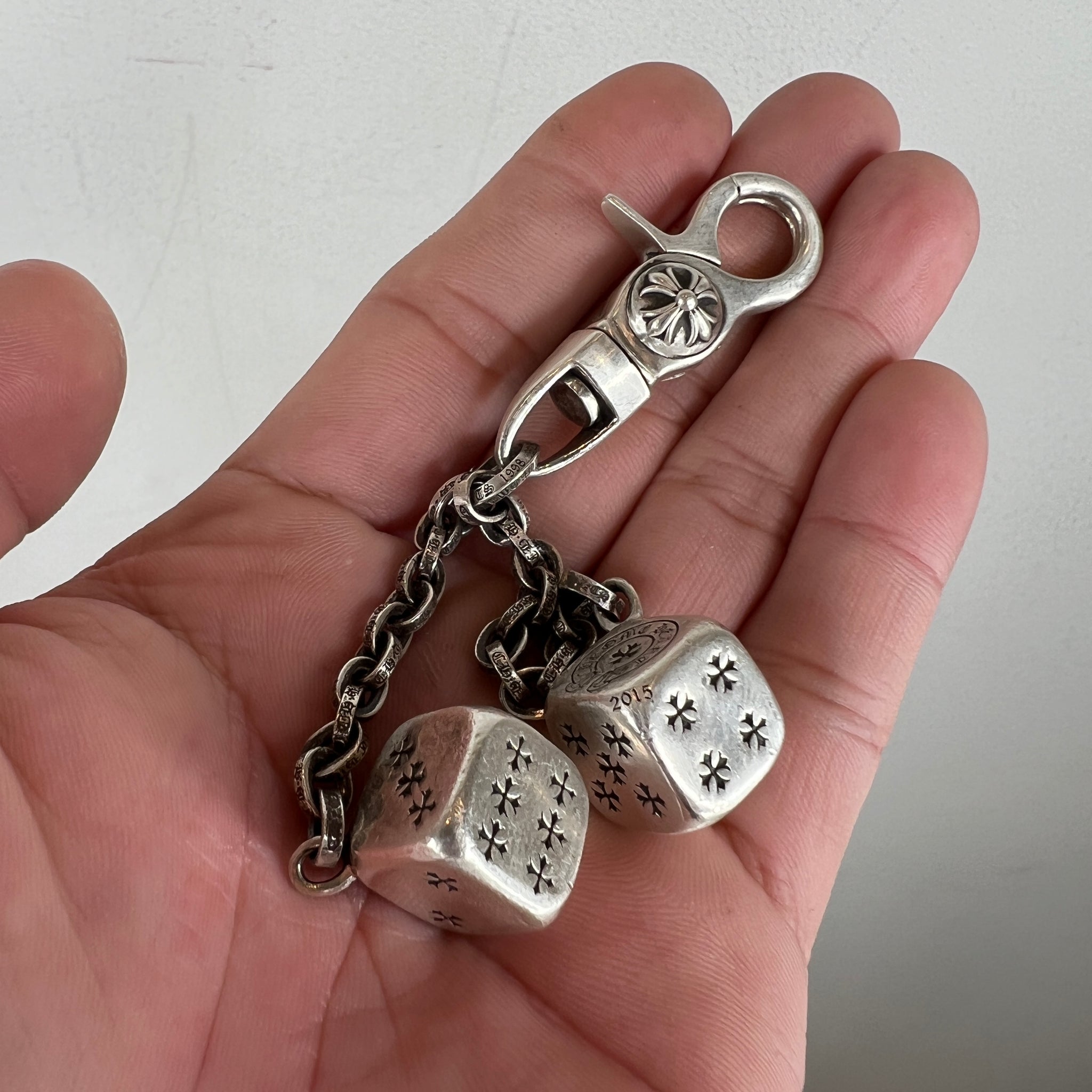 Chrome Hearts Dice Keychain