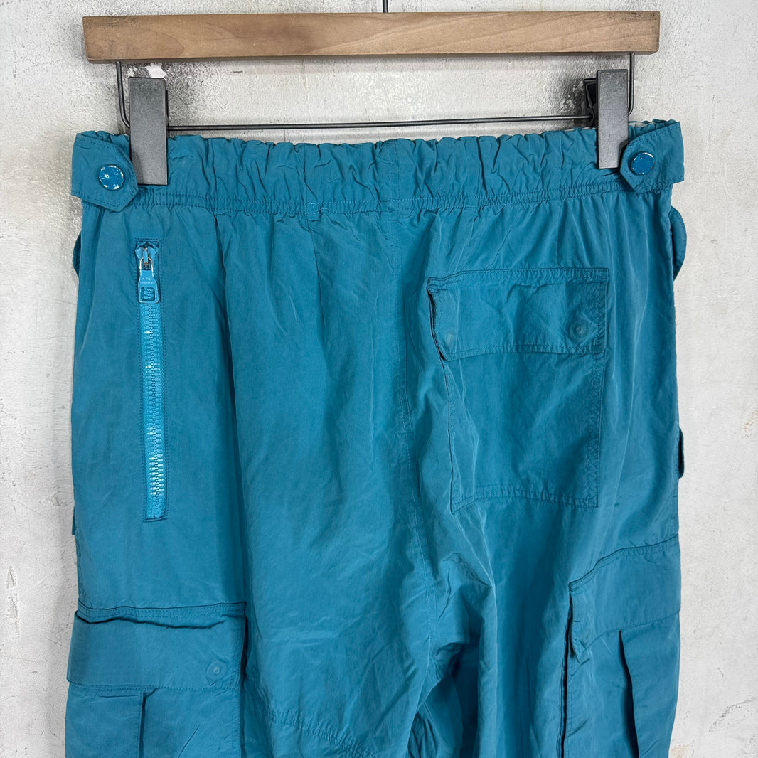 Louis Vuitton Teal Nylon Cargo Pants