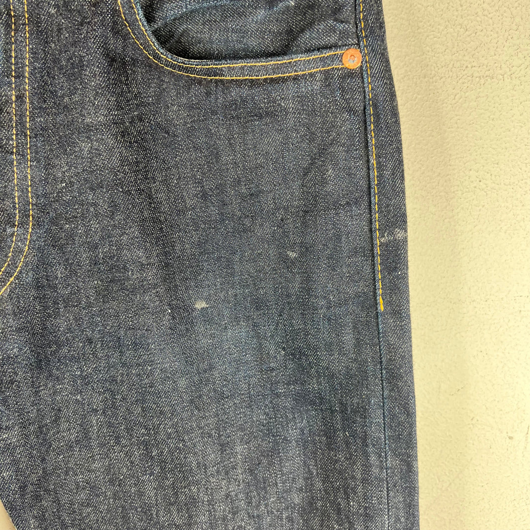 RRL Straight Leg Indigo Selvedge Jeans