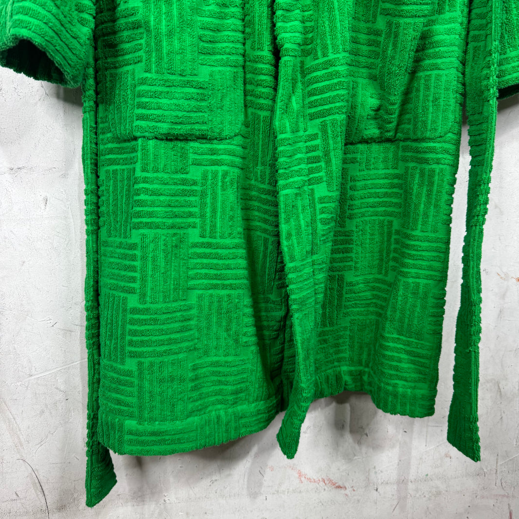 Bottega Veneta Green Bath Robe