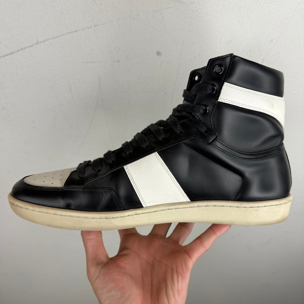 Saint Laurent Black/White SL-10H Sneakers