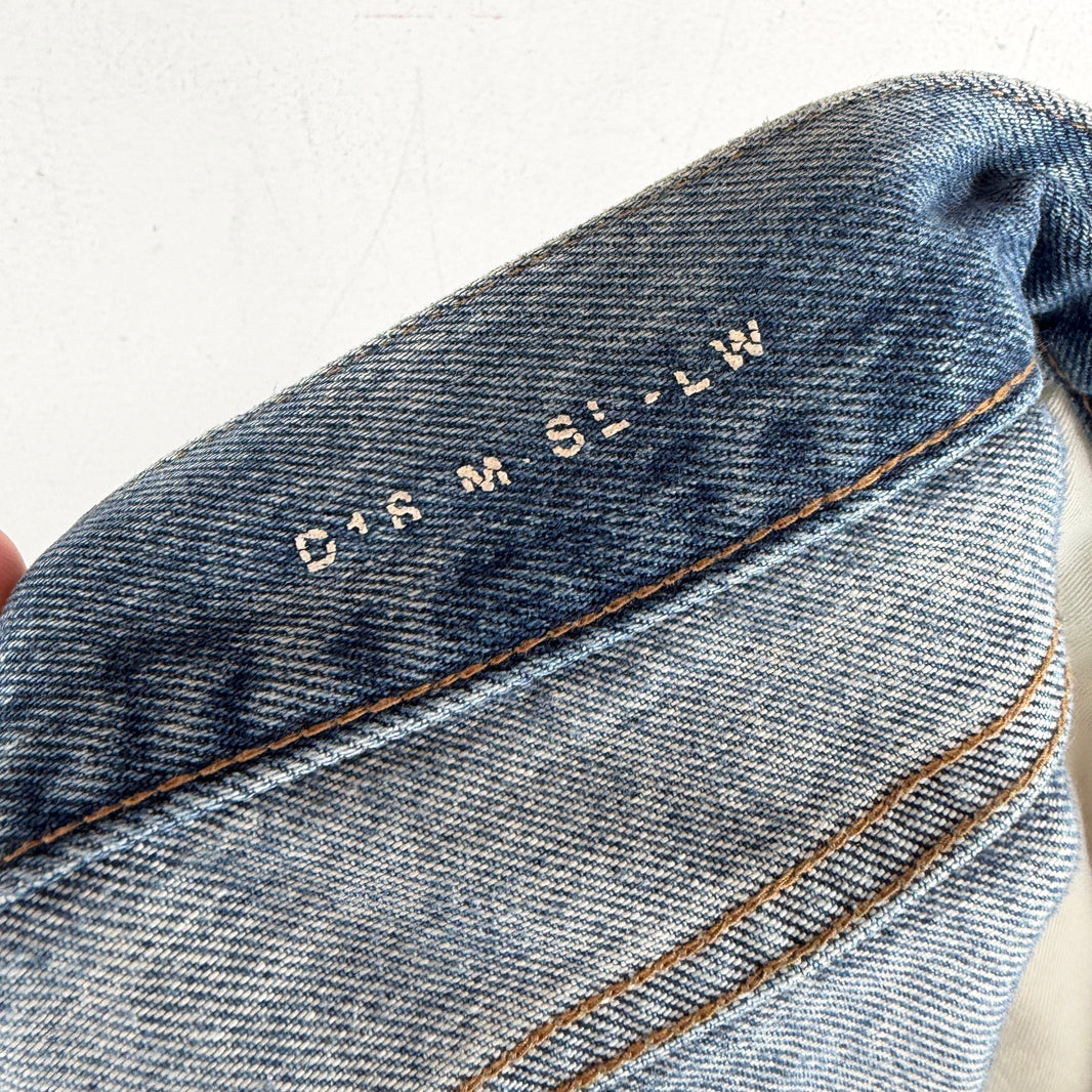 Saint Laurent Light Wash Repaired D18