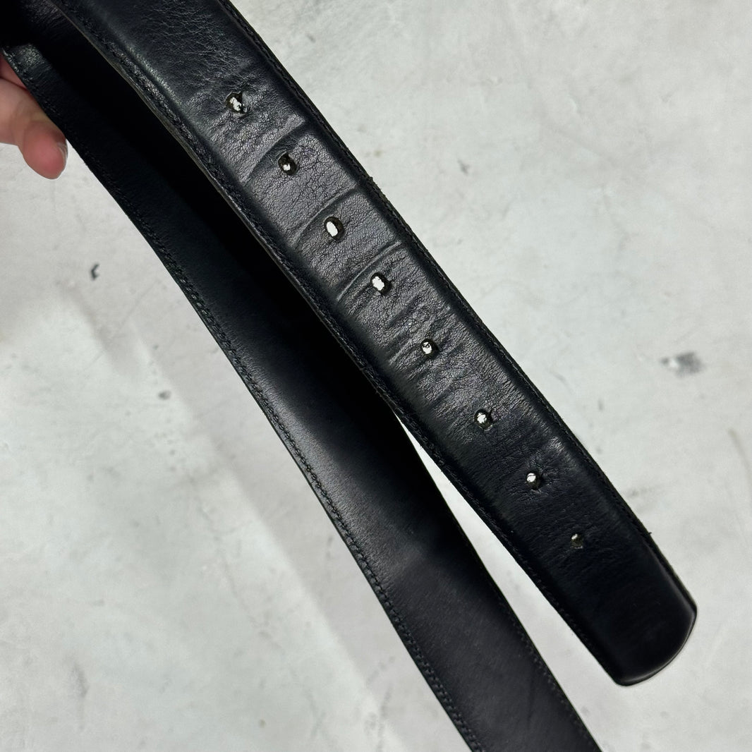 Chrome Hearts Black Gunslinger Belt