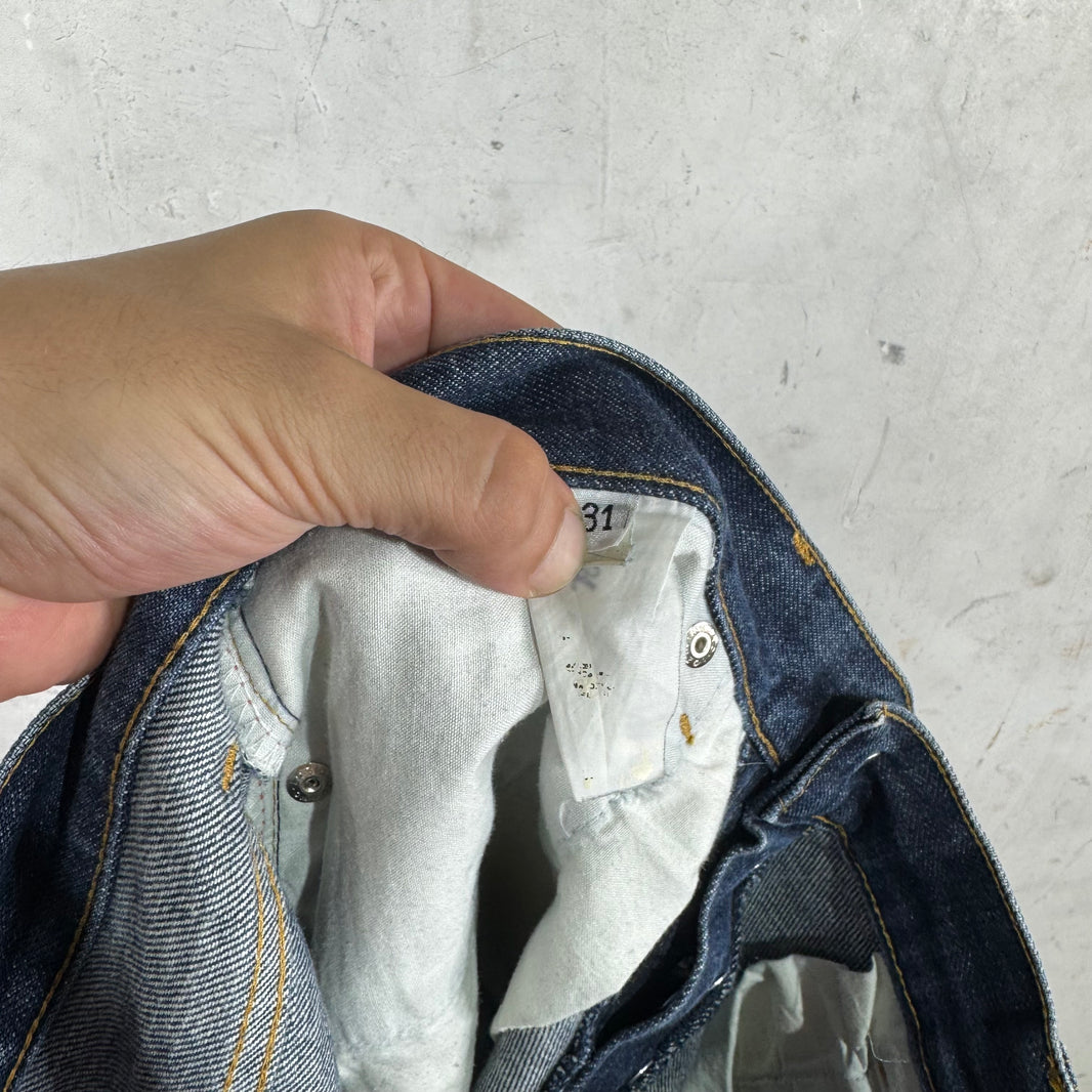 Helmut Lang 98' Medium Wash Straight Slim Jeans