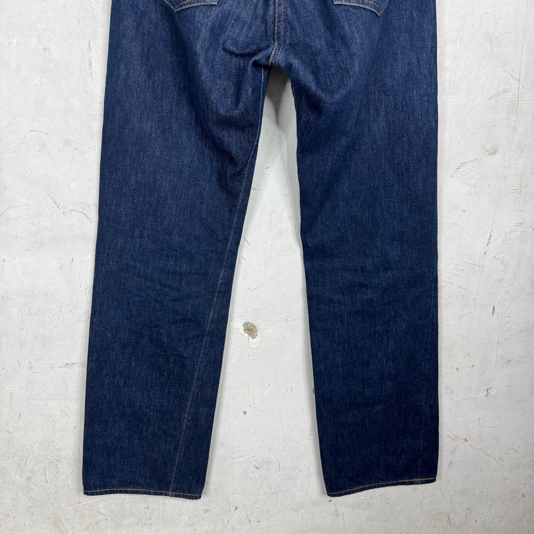 Levis Darkwash Selevedge 501 Jeans