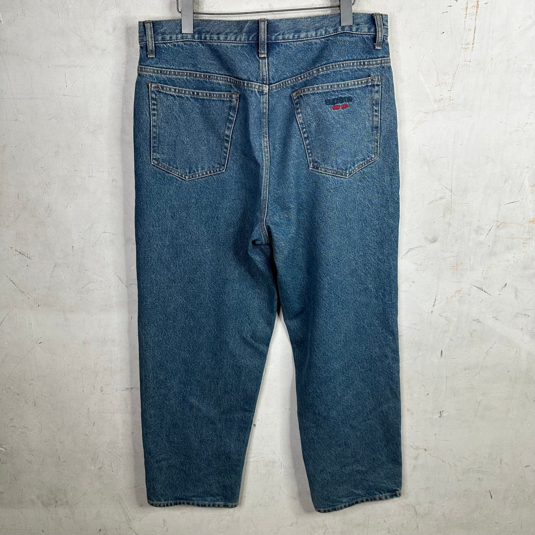 Supreme Baggy Blue Jeans