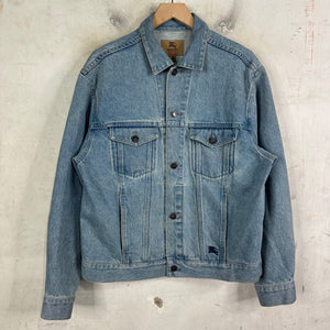 Supreme x Burberry Denim Trucker Jacket