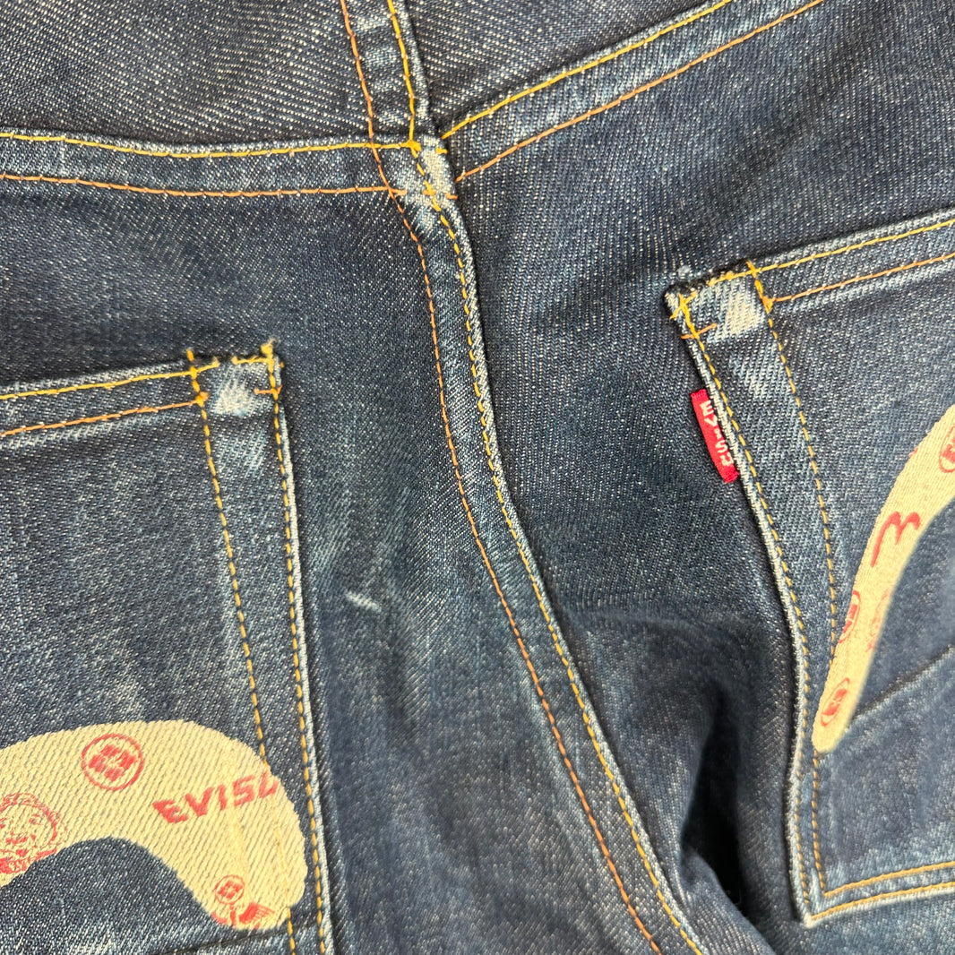 Evisu Indigo Back Pocket Jeans