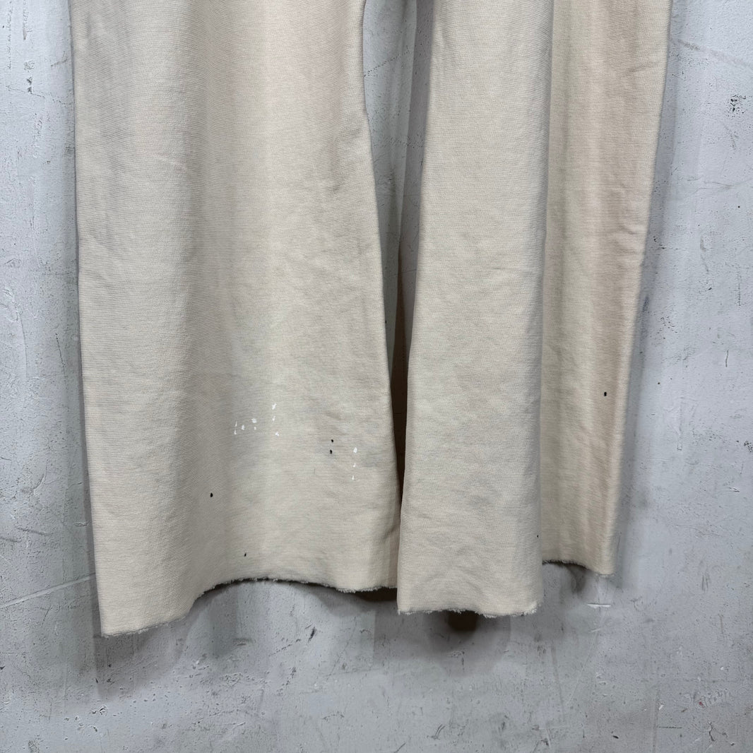 Margiela Thin Beige Painter Sweatpants
