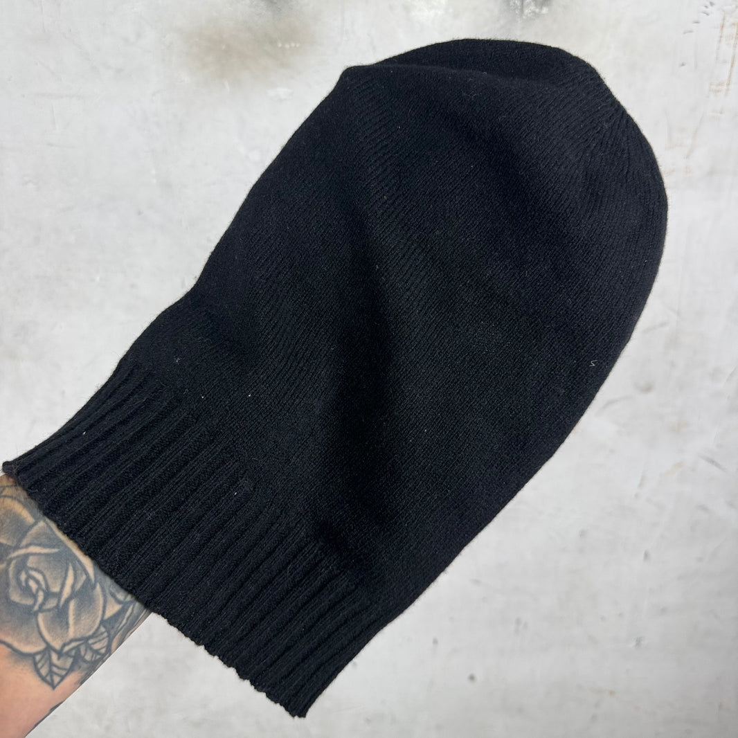 Rick Owens Eyelit Wool Balaclava