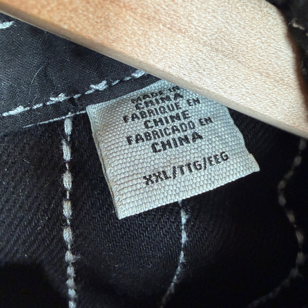 Denim Tears Levi's Quilted Snap Button Shirt