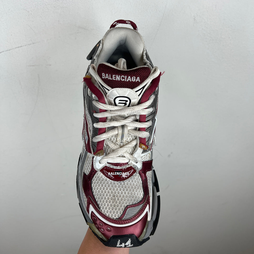 Balenciaga Burgundy Grey Runners