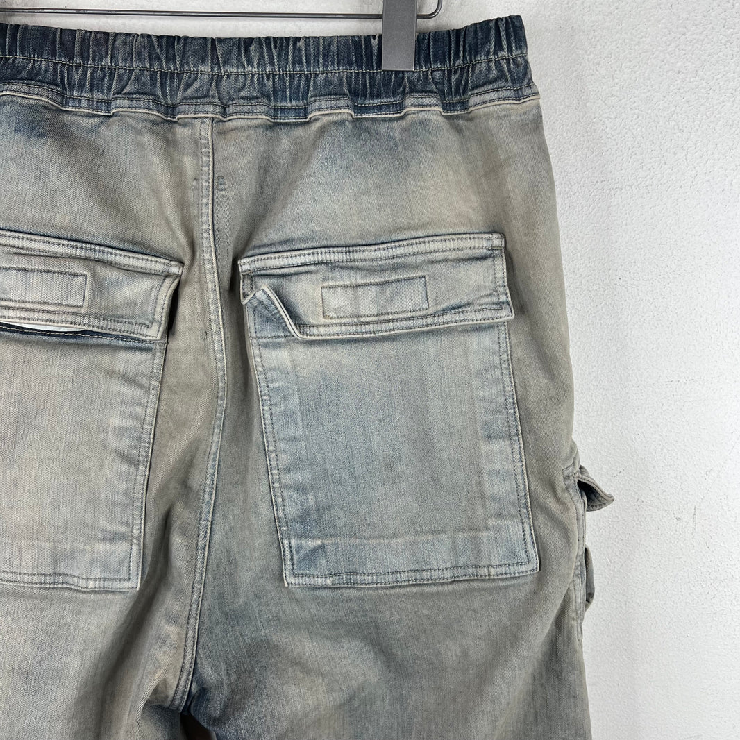 DRKSHDW Sky Double Cargo Jumbo Bela Jeans
