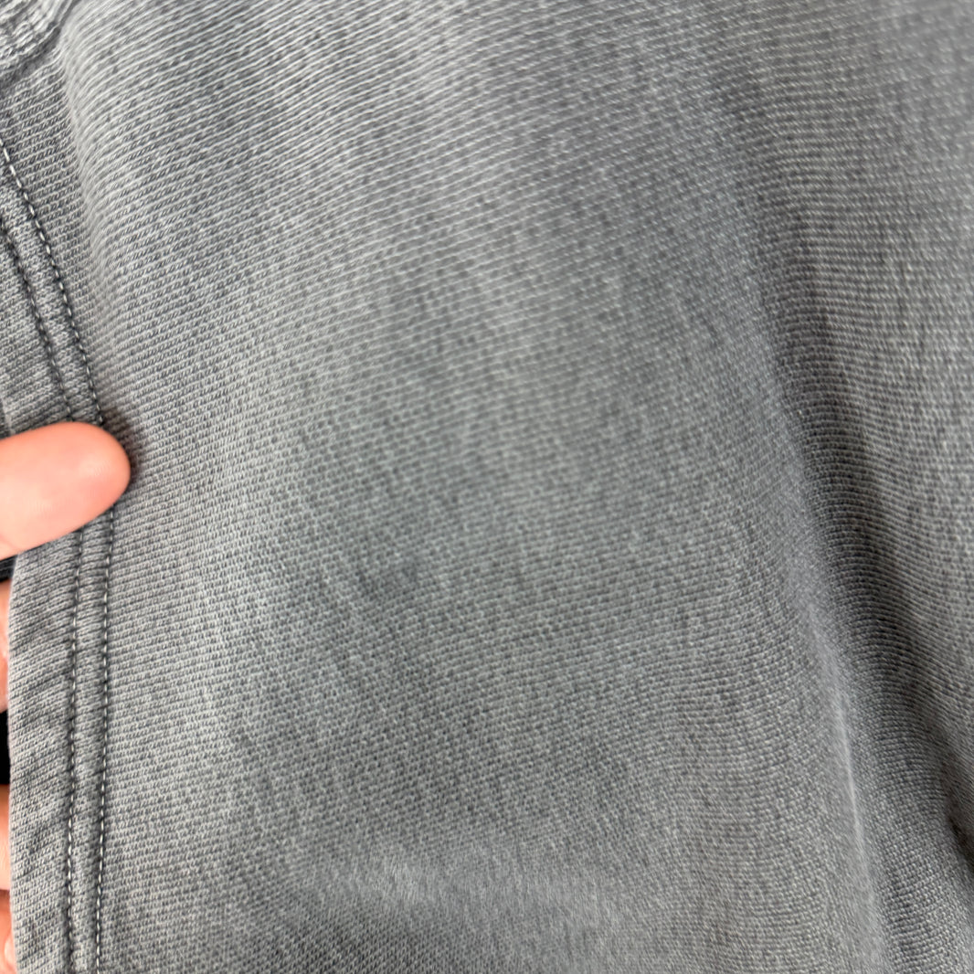 Stussy 8 Ball Washed Gray Hoodie