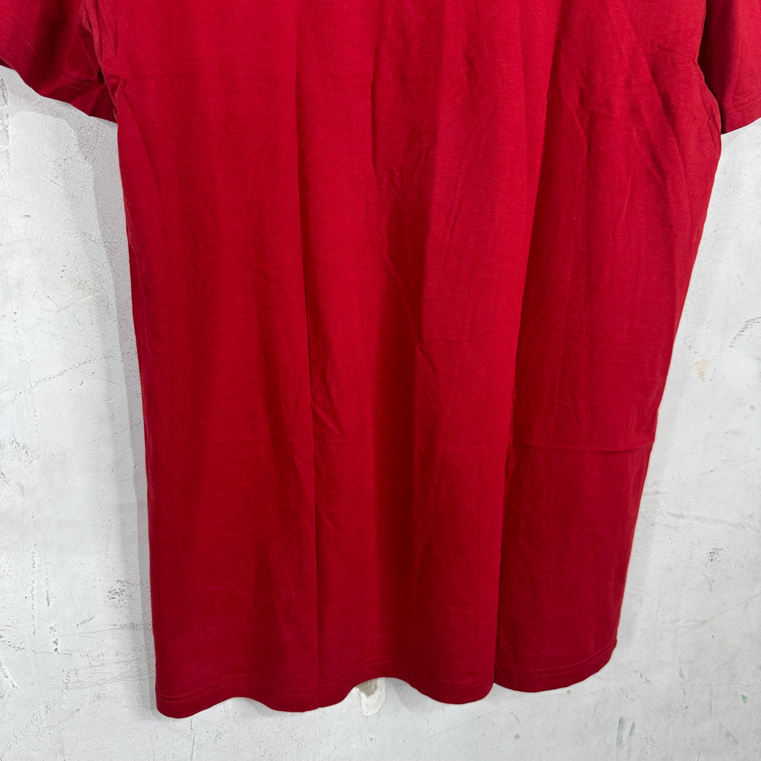 Dior Red Bee Logo T-Shirt