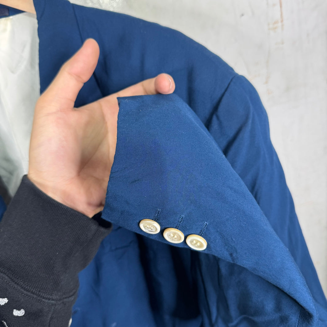CDG Homme 1995 Blue Partial Lined Blazer