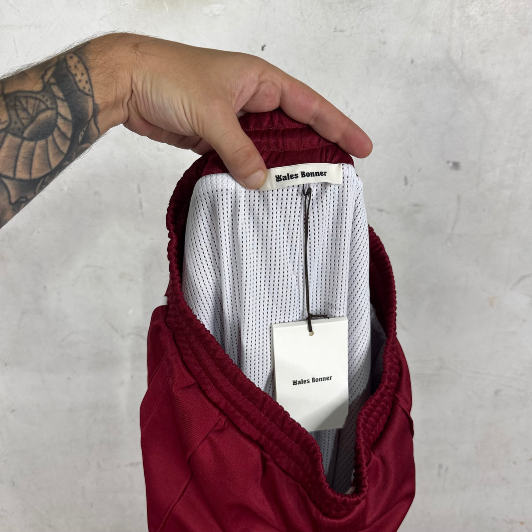 Wales Bonner Burgundy Track Pants
