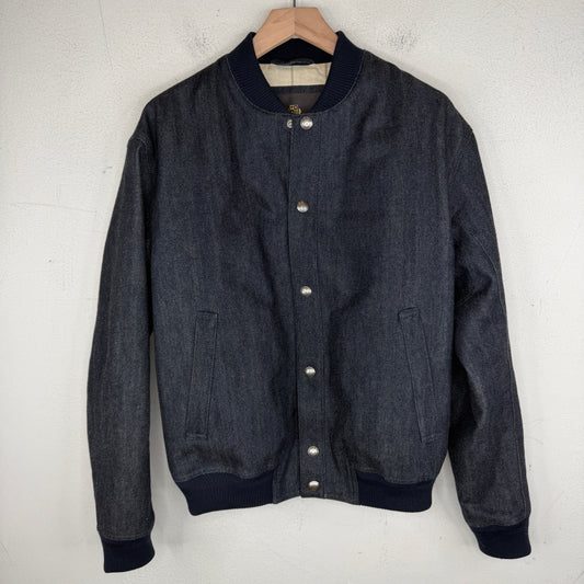 Loro Piana Denim Bomber Jacket