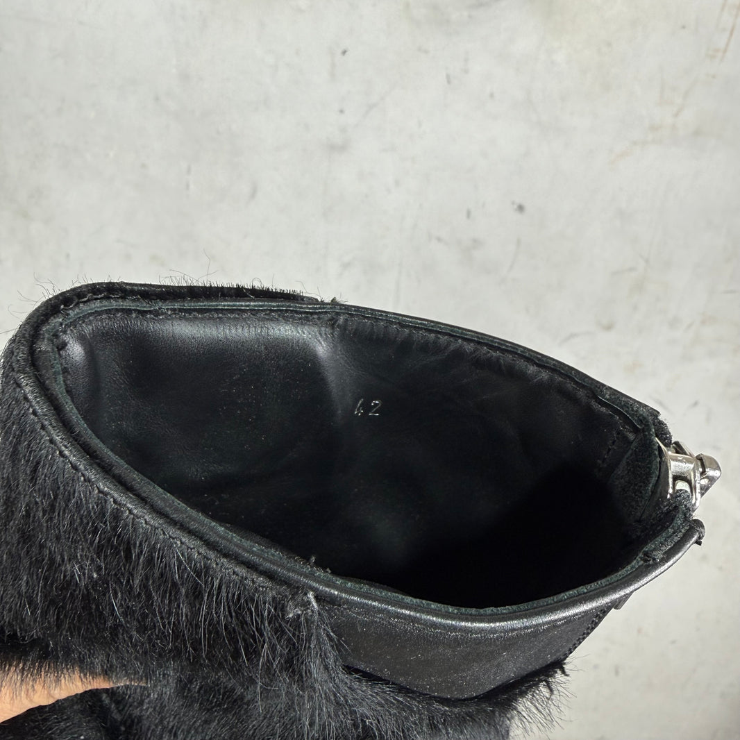 424 Pony Hair Marathon Boots