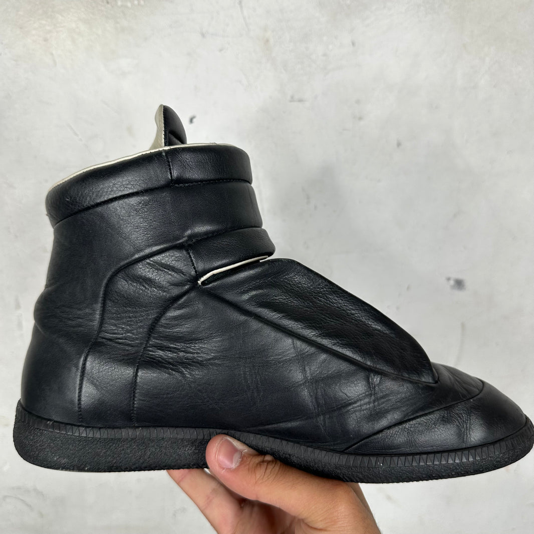 Margiela Black Leather Future Highs