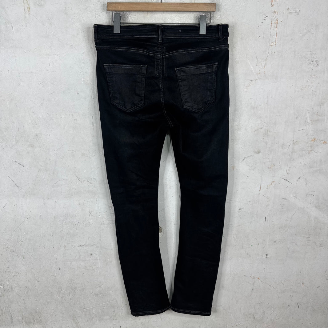 DRKSHDW Waxed Detroit Jeans