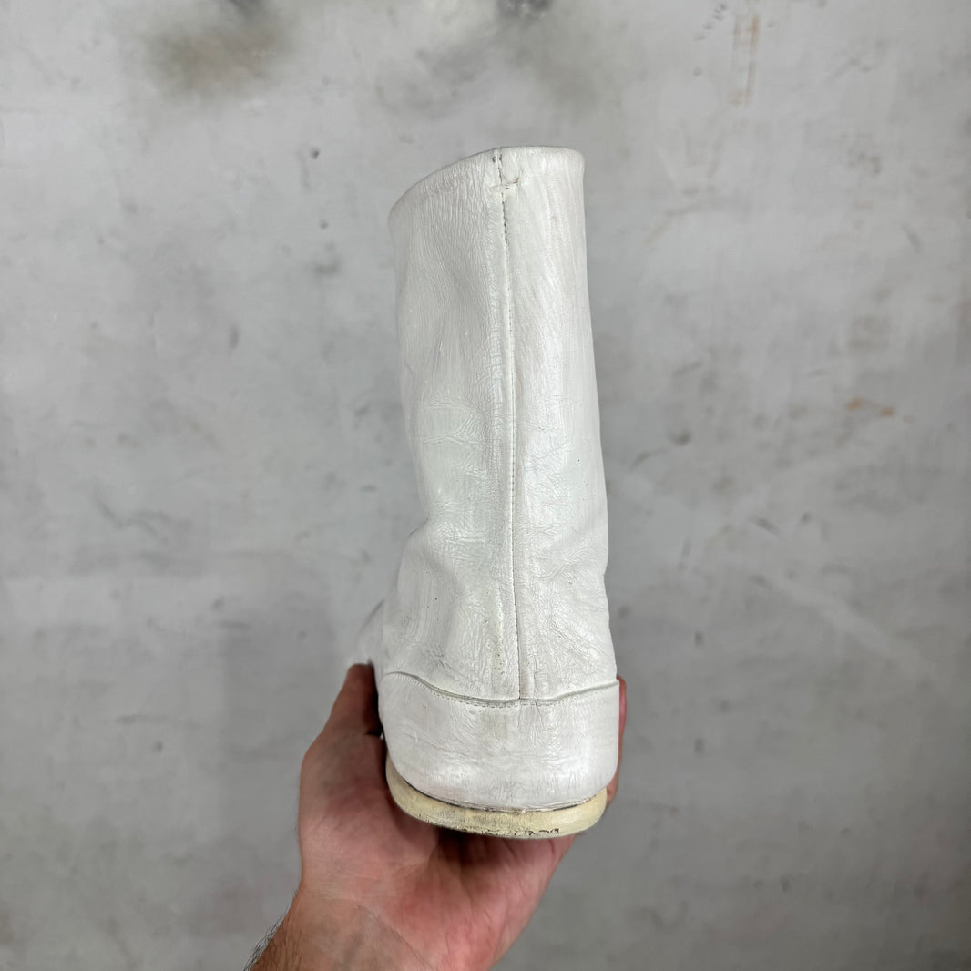 Margiela Painted Tabi Flat Boots