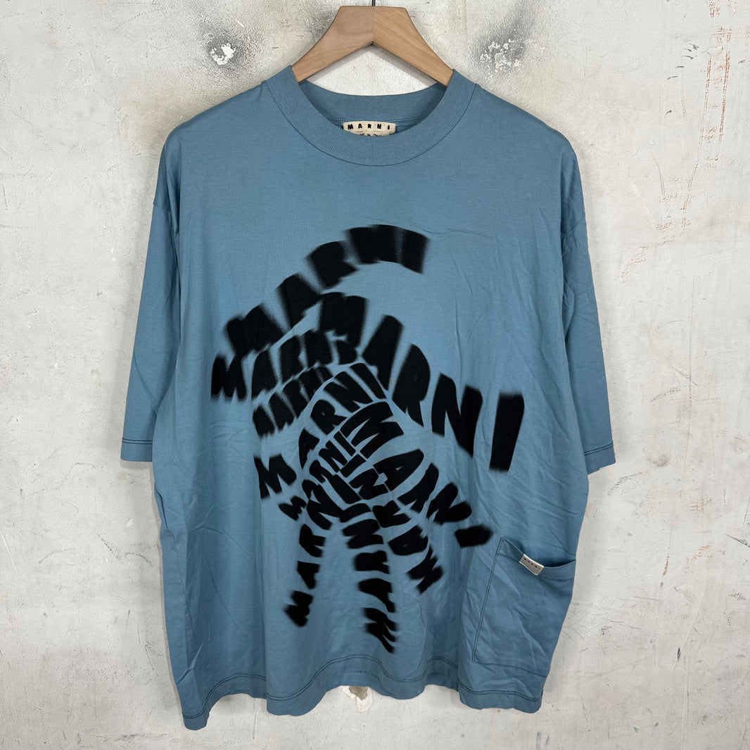 Marni Spiral Logo Pocket T-Shirt