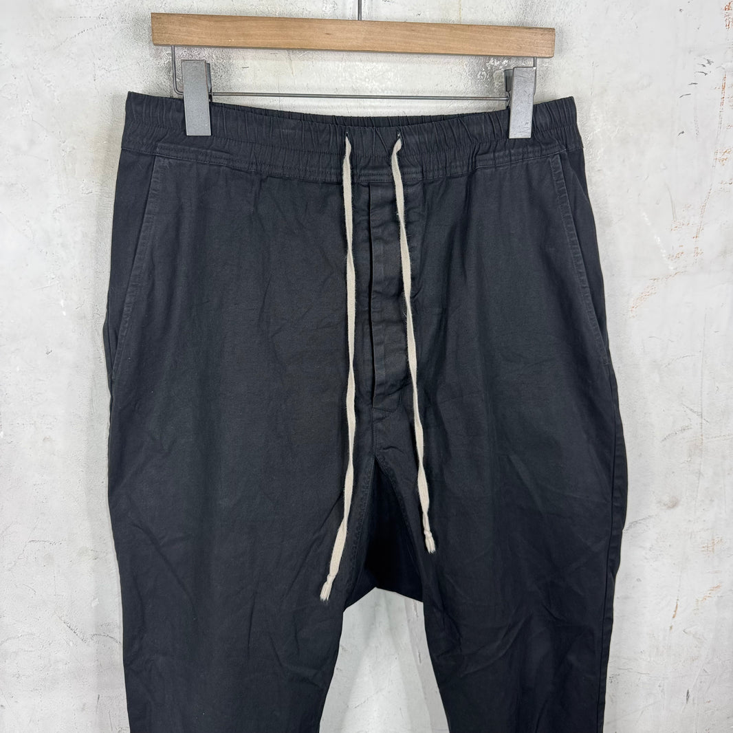 Rick Owens Forever Drop-Crotch Canvas Pants